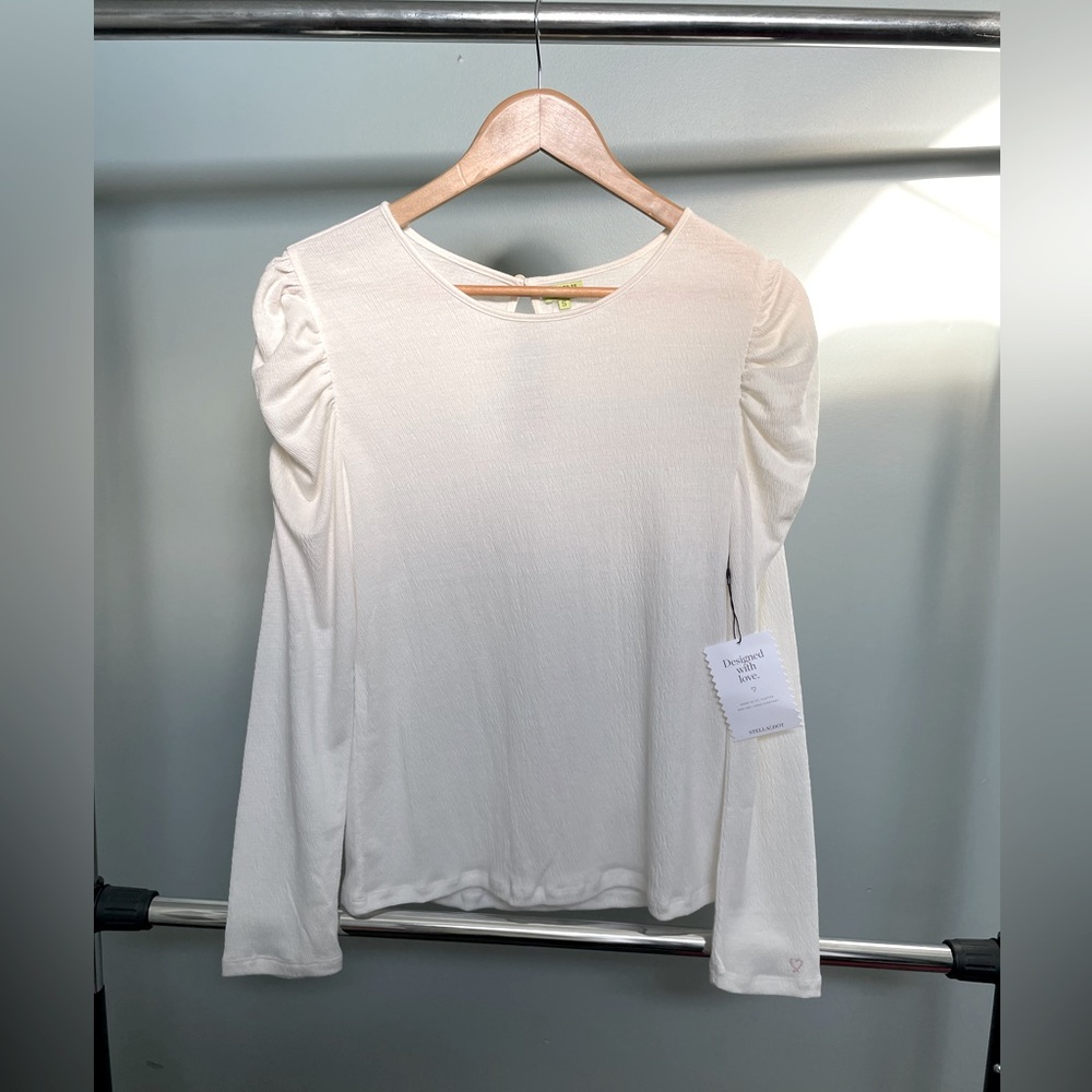Clearance! Stella & Dot puffed sleeve top